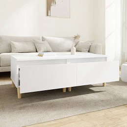Acquista Tavolini Bianchi 2pz 50x46x35 cm in Legno Multistrato con riferimento GHV-819501 della ditta 