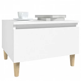 Acquista Tavolini Bianchi 2pz 50x46x35 cm in Legno Multistrato con riferimento GHV-819501 della ditta 