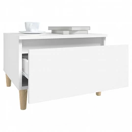Acquista Tavolini Bianchi 2pz 50x46x35 cm in Legno Multistrato con riferimento GHV-819501 della ditta 