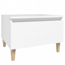 Acquista Tavolini Bianchi 2pz 50x46x35 cm in Legno Multistrato con riferimento GHV-819501 della ditta 