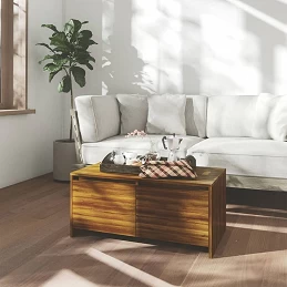 Acquista Tavolino da Salotto Rovere Marrone 90x50x41,5 cm in Truciolato con riferimento GHV-813031 della ditta 