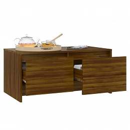 Acquista Tavolino da Salotto Rovere Marrone 90x50x41,5 cm in Truciolato con riferimento GHV-813031 della ditta 