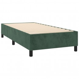 Acquista Giroletto a Molle Verde Scuro 90x190 cm in Velluto con riferimento GHV-3121093 della ditta 