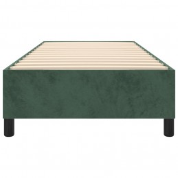 Acquista Giroletto a Molle Verde Scuro 90x190 cm in Velluto con riferimento GHV-3121093 della ditta 