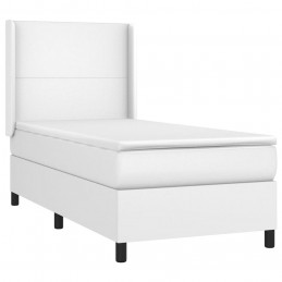 Acquista Giroletto Molle con Materasso e LED Bianco 90x200 cm Similpelle con riferimento GHV-3139242 della ditta 