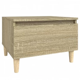 Acquista Tavolini 2pz Rovere Sonoma 50x46x35 cm in Legno Multistrato con riferimento GHV-819507 della ditta 