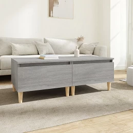 Acquista Tavolini 2pz Grigio Sonoma 50x46x35 cm in Legno Multistrato con riferimento GHV-819513 della ditta 