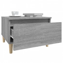 Acquista Tavolini 2pz Grigio Sonoma 50x46x35 cm in Legno Multistrato con riferimento GHV-819513 della ditta 