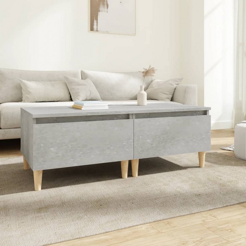 Acquista Tavolini 2pz Grigio Cemento 50x46x35 cm in Legno Multistrato con riferimento GHV-819509 della ditta 