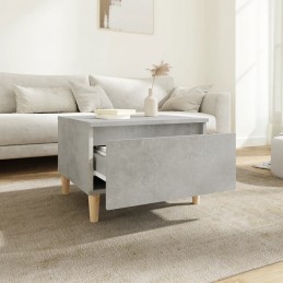 Acquista Tavolini 2pz Grigio Cemento 50x46x35 cm in Legno Multistrato con riferimento GHV-819509 della ditta 