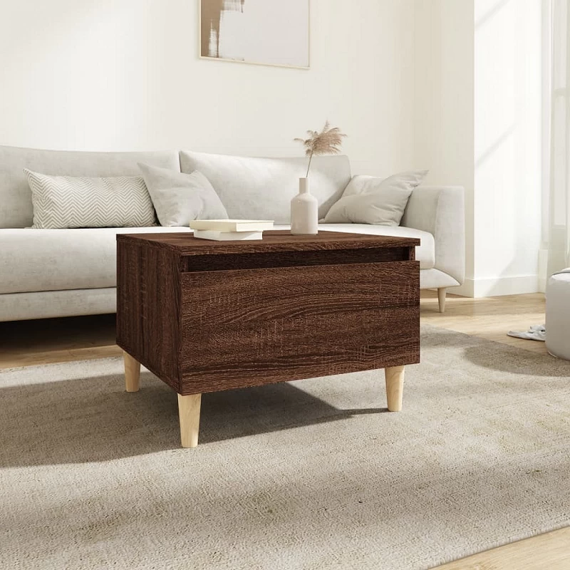 Acquista Tavolino da Salotto Rovere Marrone 50x46x35cm Legno Multistrato con riferimento GHV-819514 della ditta 