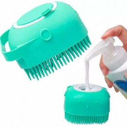 Acquista BAUMOOD Spugna massaggiante con contenitore di shampoo per cani e gatti con riferimento BM263 della ditta BAUMOOD