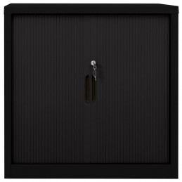 Acquista Armadio con Ante Scorrevoli Nero 90x40x90cm in Acciaio con riferimento GHV-336431 della ditta 