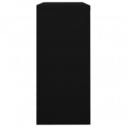 Acquista Armadio con Ante Scorrevoli Nero 90x40x90cm in Acciaio con riferimento GHV-336431 della ditta 