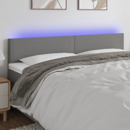 Testiera a LED Grigio Scuro...