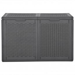 Acquista Baule da Giardino 180 L Nero in Rattan PP con riferimento GHV-151228 della ditta GARDENHOME