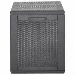 Acquista Baule da Giardino 180 L Nero in Rattan PP con riferimento GHV-151228 della ditta GARDENHOME