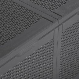 Acquista Baule da Giardino 180 L Nero in Rattan PP con riferimento GHV-151228 della ditta GARDENHOME