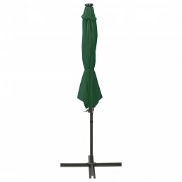 Acquista Ombrellone a Sbalzo con Palo e Luci a LED Verde 300 cm con riferimento GHV-312337 della ditta 
