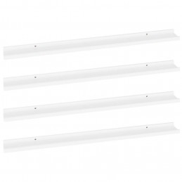 Acquista Mensole da Parete 4 pz Bianche 100x9x3 cm con riferimento GHV-326663 della ditta 