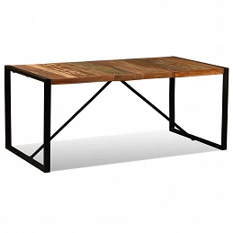 Acquista Tavolo da Pranzo in Legno Massello Anticato 180 cm con riferimento GHV-243999 della ditta 