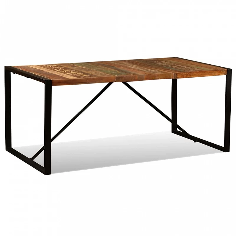 Acquista Tavolo da Pranzo in Legno Massello Anticato 180 cm con riferimento GHV-243999 della ditta 