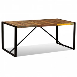 Acquista Tavolo da Pranzo in Legno Massello Anticato 180 cm con riferimento GHV-243999 della ditta 