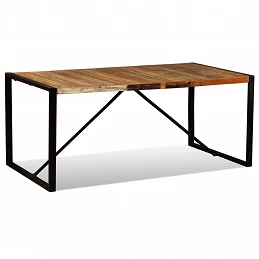 Acquista Tavolo da Pranzo in Legno Massello Anticato 180 cm con riferimento GHV-243999 della ditta 