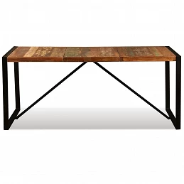 Acquista Tavolo da Pranzo in Legno Massello Anticato 180 cm con riferimento GHV-243999 della ditta 
