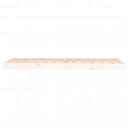 Acquista Giroletto Bianco 75x190cm Legno Massello Pino 2FT6 Small Single con riferimento GHV-823485 della ditta 