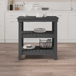 Acquista Banco da Lavoro Grigio 78,5x50x80 cm in Legno Massello di Pino con riferimento GHV-823641 della ditta 
