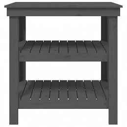 Acquista Banco da Lavoro Grigio 78,5x50x80 cm in Legno Massello di Pino con riferimento GHV-823641 della ditta 