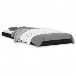 Acquista Giroletto Nero 75x190 cm Legno Massello Pino 2FT6 Small Single con riferimento GHV-823488 della ditta 