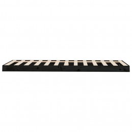 Acquista Giroletto Nero 75x190 cm Legno Massello Pino 2FT6 Small Single con riferimento GHV-823488 della ditta 