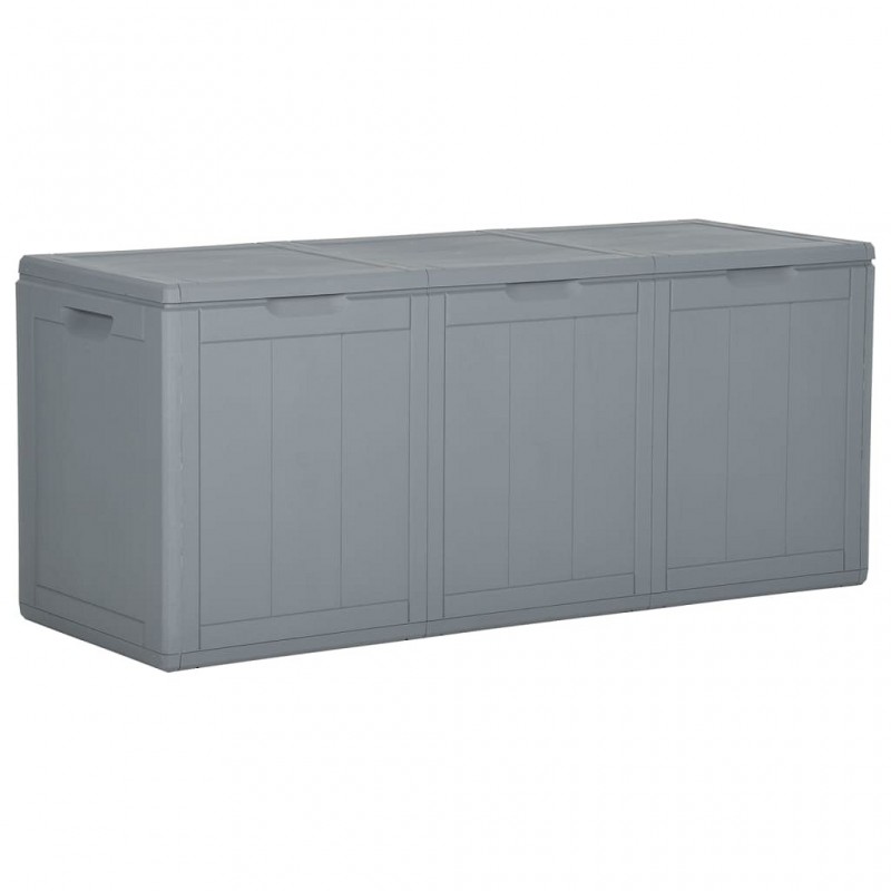 Acquista Baule da Giardino 270 L Grigio in Rattan PP con riferimento GHV-151235 della ditta GARDENHOME