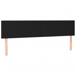 Acquista Testiere 2 pz Nero 100x5x78/88 cm in Tessuto con riferimento GHV-345846 della ditta 