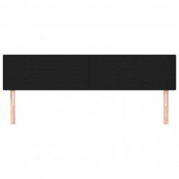 Acquista Testiere 2 pz Nero 100x5x78/88 cm in Tessuto con riferimento GHV-345846 della ditta 