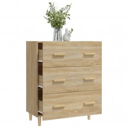 Acquista Credenza Rovere Sonoma 70x34x90 cm in Legno Multistrato con riferimento GHV-812153 della ditta 