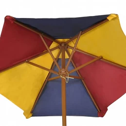 Acquista Tavolo e Panchine per Bambini con Parasole Legno Multicolore con riferimento GHV-40773 della ditta 