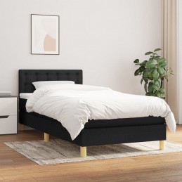 Acquista Giroletto a Molle con Materasso Nero 90x200 cm in Tessuto con riferimento GHV-3140907 della ditta 