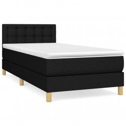 Acquista Giroletto a Molle con Materasso Nero 90x200 cm in Tessuto con riferimento GHV-3140907 della ditta 