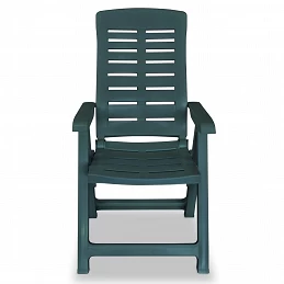 Acquista Sedie Reclinabili da Giardino 6 pz in Plastica Verdi con riferimento GHV-275070 della ditta 