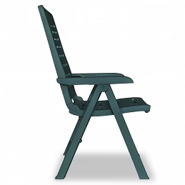 Acquista Sedie Reclinabili da Giardino 6 pz in Plastica Verdi con riferimento GHV-275070 della ditta 