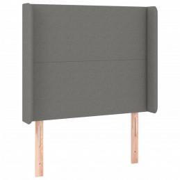 Acquista Testiera a LED GrigioScuro 103x16x118/128cm inTessuto con riferimento GHV-3123759 della ditta 