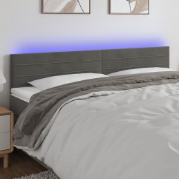 Testiera a LED Grigio Scuro...