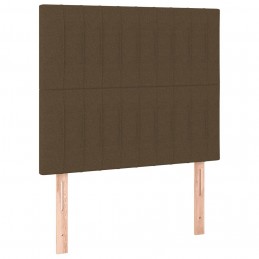 Acquista Testiera a LED Marrone Scuro 100x5x118/128 cm in Tessuto con riferimento GHV-3122655 della ditta 