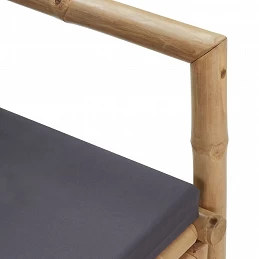 Acquista Sedie da Giardino con Cuscini 2 pz in Bambù con riferimento GHV-315599 della ditta 