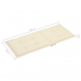 Acquista Sedie da Giardino Reclinabili 4 pz con Cuscini Massello Acacia con riferimento GHV-3065349 della ditta 
