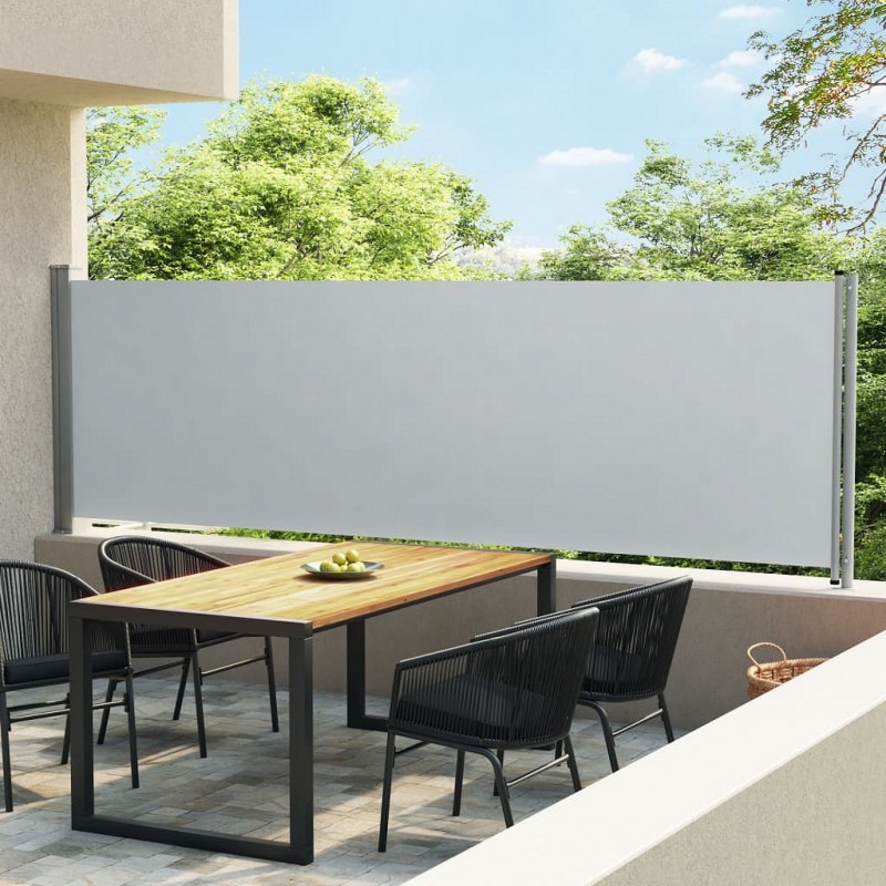 Acquista Tenda Laterale Retrattile per Patio 140x600 cm Grigio con riferimento GHV-313373 della ditta 