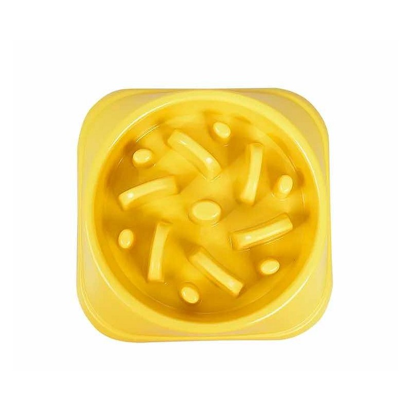 Acquista BAUMOOD Ciotola per Cani Anti Ingozzamento soffocamento Gialla con riferimento BM244 della ditta BAUMOOD